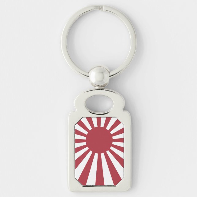 Porte-clés Drapeau du soleil levant impérial du Japon, Edo à  (Devant)