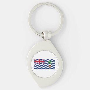 Porte-clés Drapeau du Territoire britannique de l'océan Indie