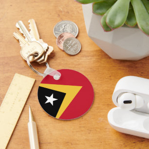 Porte-clés Drapeau du Timor oriental