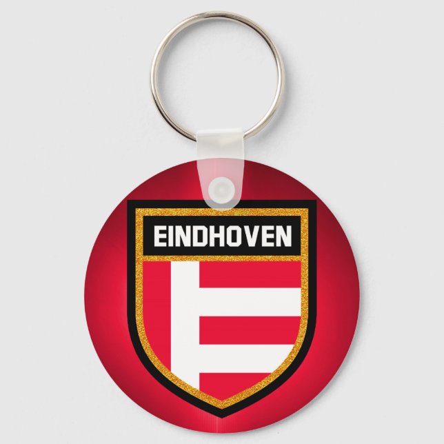 Porte-clés Drapeau Eindhoven (Recto)