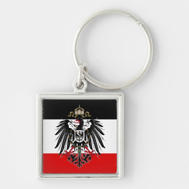 Porte-clés Drapeau Empire allemand (Devant)