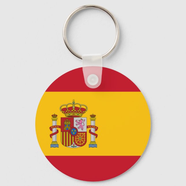Porte-clés Drapeau Espagne (Recto)