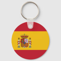 Drapeau espagnol porte - clés