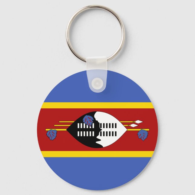 Porte-clés Drapeau Eswatini (Recto)