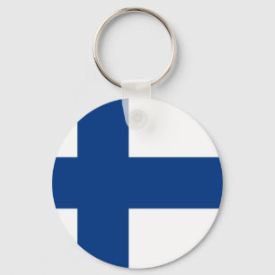 Porte-clés Drapeau finlandais