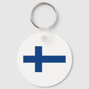 Porte-clés Drapeau Finlande