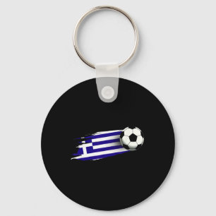 Porte-clés Drapeau Grèce Haut Drapeau de football grec Grec