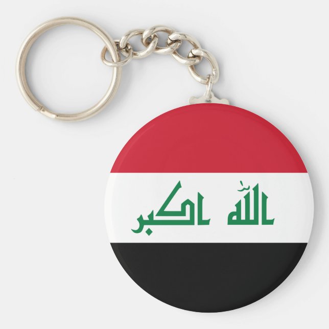 Porte-clés Drapeau Iraq (Iraq) (Devant)