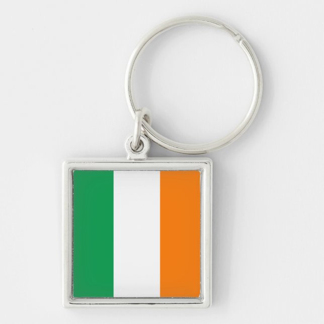 Porte-clés Drapeau irlandais (Devant)