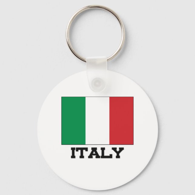 Porte-clés Drapeau Italie (Recto)