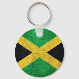 Porte-clés Drapeau jamaïcain