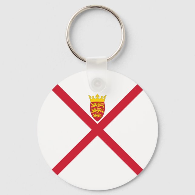 Porte-clés Drapeau Jersey (Recto)