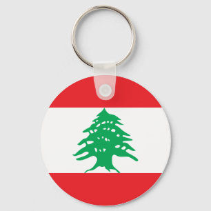 Porte-clés Drapeau libanais