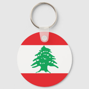 Porte-clés Drapeau libanais - Drapeau libanais - Flacon du Li