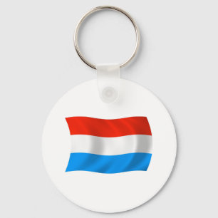 Porte-clés Drapeau Luxembourgeois