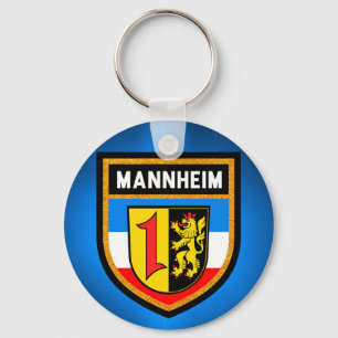 Porte-clés Drapeau Mannheim