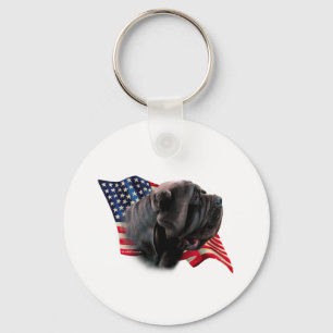 Porte-clés Drapeau Napolitain Mastiff