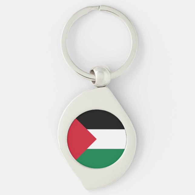 Porte-clés Drapeau palestinien (Devant)