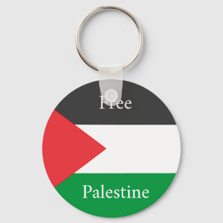 Porte-clés Drapeau palestinien Libérez la Palestine customisé