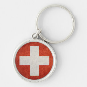 Porte-clés Drapeau Suisse