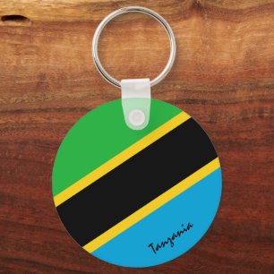 Porte-clés Drapeau tanzanien & patriotes tanzaniens / sports