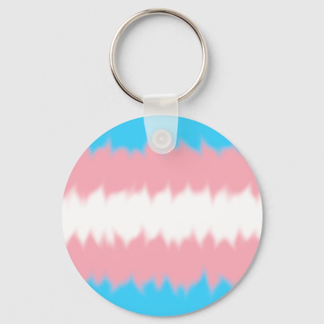 Porte-clés Drapeau Trans (Recto)