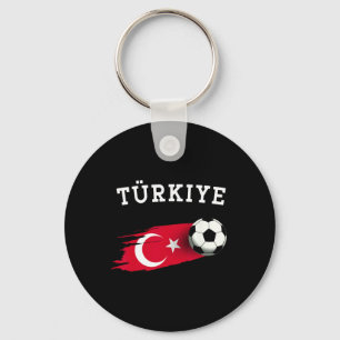 Porte-clés Drapeau Turc Drapeau Turquie Football Turc Turc Fo