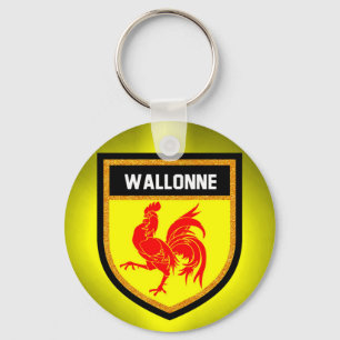 Porte-clés Drapeau Wallonne