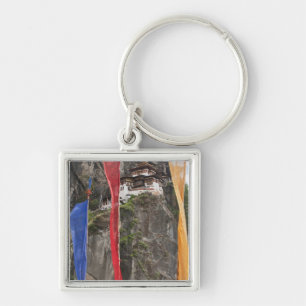 Porte-clés Drapeaux de prière suspendus près de Taktshang