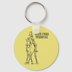 PORTE-CLÉS DRESSAGE HORSE & RIDER - GRACE SOUS PRESSION