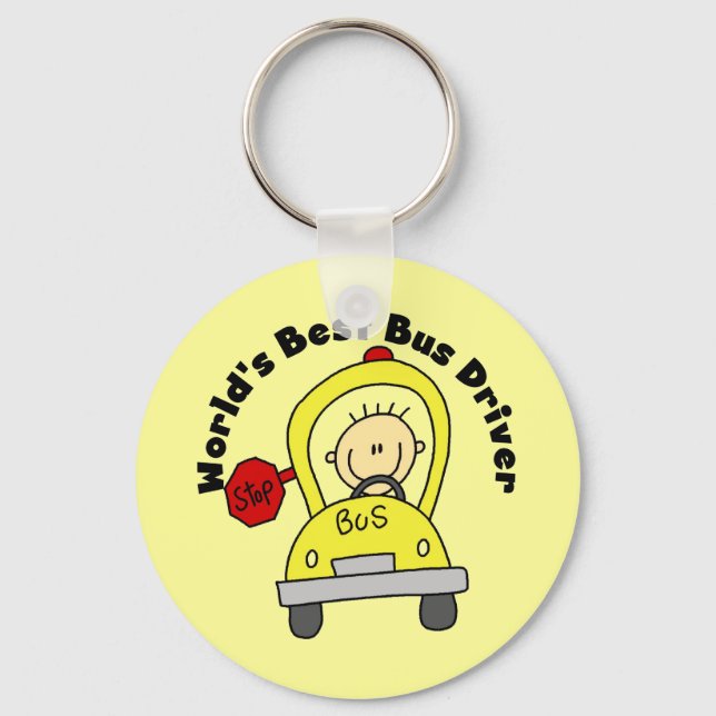 Porte-clés Driver du Meilleur Bus (Recto)