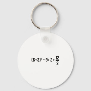 Porte-clés Drôle 67 Mème Pemdas Prof de maths élémentaire Cer