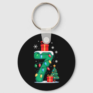 Porte-clés Drôle 67 Noël 6 7 Six Sept Mème 6 7 Correspondant