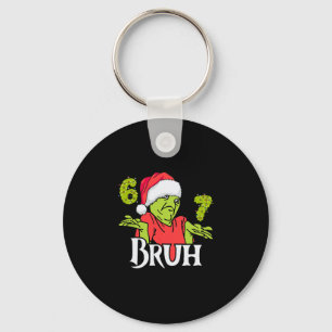 Porte-clés Drôle 6 7 Bruh Joyeux Noël Santa 67 Mème Hommes W