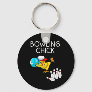 Porte-clés Drôle Bowling Gift Femmes mignonne Bowling Chick S