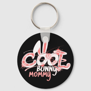 Porte-clés Drôle Cool Bunny maman lapin maman lapin Design