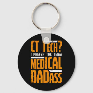 Porte-clés Drôle Ct Tech Radiologie Ct Ct Scan - Médicale Mau