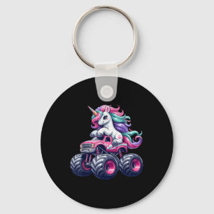 Porte-clés Drôle Cute Unicorn À L'Épreuve Un Monstre Rose Cam