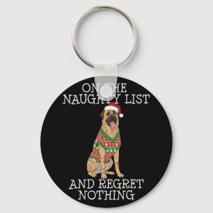 Porte-clés Drôle de Noël Anatolian Shepherd Dog Naughty Lis