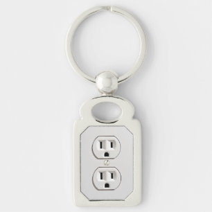 Porte-clés Drôle Fake Electric Outlet