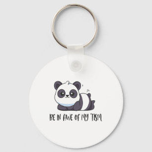 Porte-clés Drôle Panda mignonne Soit En Awe De Mon Triste