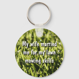 Porte-clés Drôle Porte - clés de tonte de pelouse