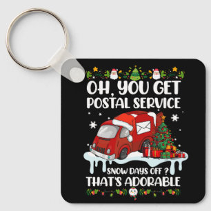 Porte-clés Drôle Postal Worker Noël Plaisanterie Mailman Vous