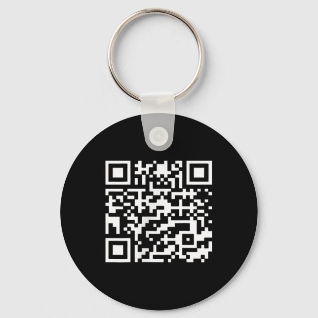 Porte-clés Drôle président Qr Trump Code de danse _1 (Recto)