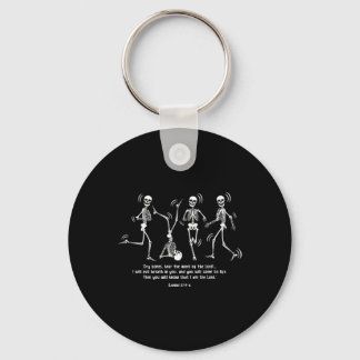 Porte-clés Drôle Skeleton Danser Des Os Sèches Vivants Hallow