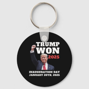Porte-clés Drôle Trump a gagné Jour d'inauguration de l'équip