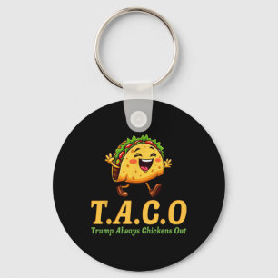 Porte-clés Drôle Trump Taco Trump Toujours Abandonne _25