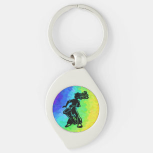 Porte-clés Drum New York Boogie Nights Rainbow