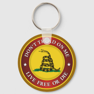 Porte-clés DTOM -Live Free Ou Die
