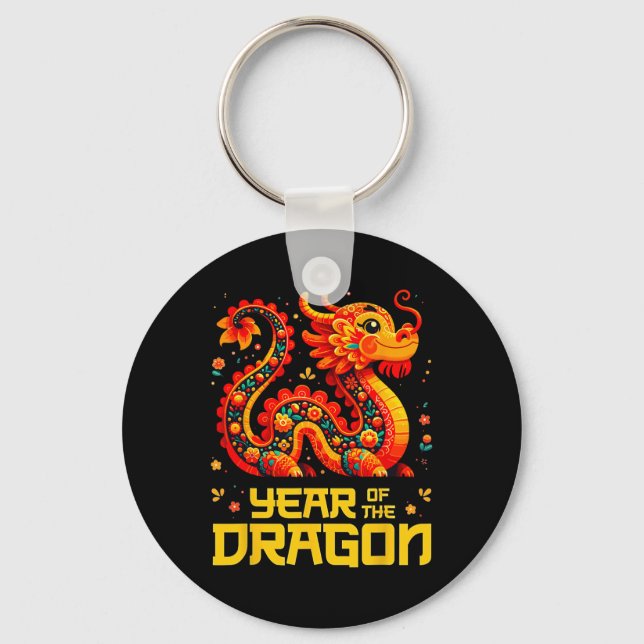 Porte-clés Du Dragon 2024 (Recto)